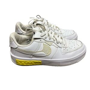 Nike Air Force 1 Fontanka AF1 Yellow Women's Sneakers Size 9